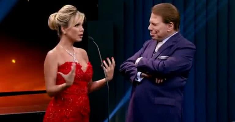 Eliana festeja gravidez ao lado de Silvio Santos - Reprodução Instagram