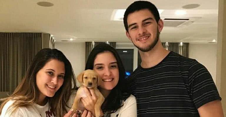 Vinícius, Laura e Beatriz, filhos de Fátima Bernardes e William Bonner - Instagram/Reprodução