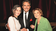 Rosamaria Murtinho e Eva Wilma celebram 5 anos do Theatro Net Rio com Fernando Soler - Sanny Soares