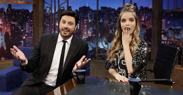 Giovanna Chaves participa do 'The Noite com Danilo Gentili' - Eve Schwarz/SBT