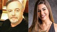 Marcelo Mansfield e Vivian Amorim - Instagram e TV Globo/Divulgação