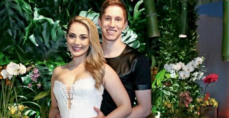 Jakson Follmann e Andressa Perkovski - Roberto Filho/Brazil News