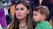 Simone e o filho, Henry, participam do programa Legendários - Record TV/Reprodução