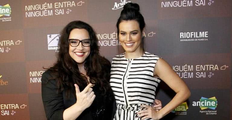 Letícia Lima e Ana Carolina levam as mães ao cinema - Marcos Ferreira / Brazil News