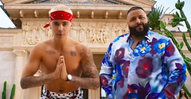 Justin Bieber e DJ Khaled - Reprodução