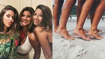 Giulia Costa faz tatuagem com as melhores amigas - Reprodução / Instagram