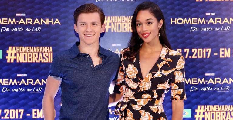 Tom Holland e Laura Harrier curtem encontro com fãs em SP - Manuela Scarpa / Brazil News