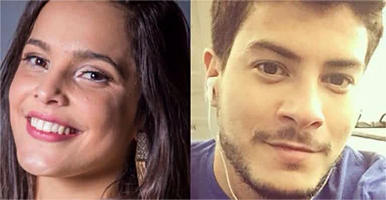 Emilly Araújo troca beijos com Arthur Aguiar em balada - Reprodução