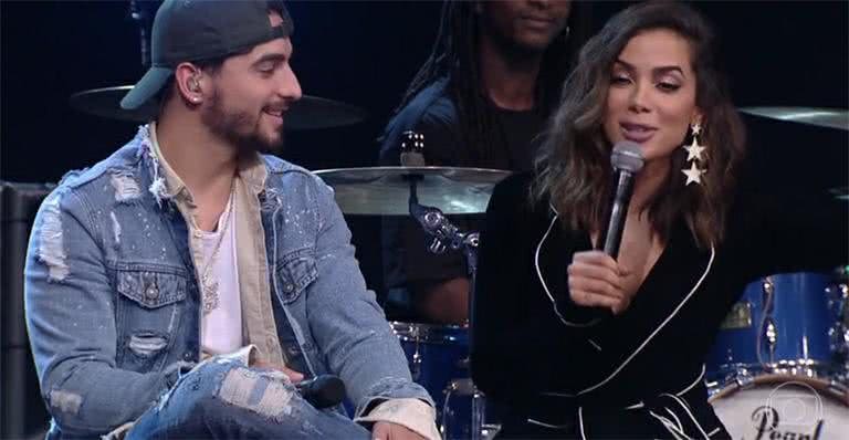 Questionada sobre romance, Anitta se atrapalha na resposta - Reprodução TV Globo