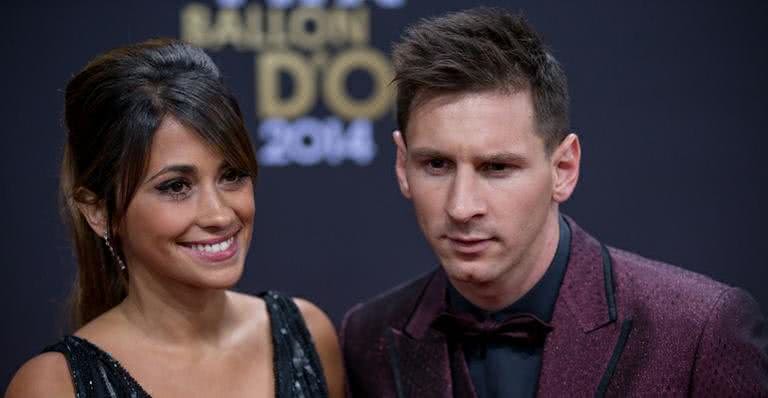 Antonella Roccuzzo e Lionel Messi - Getty Images