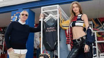 Tommy Hilfiger e Gigi Hadid - Divulgação