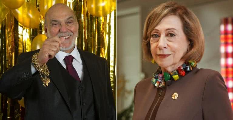 Lima Duarte e Fernanda Montenegro - Globo/Renato Rocha Miranda e Artur Menínea