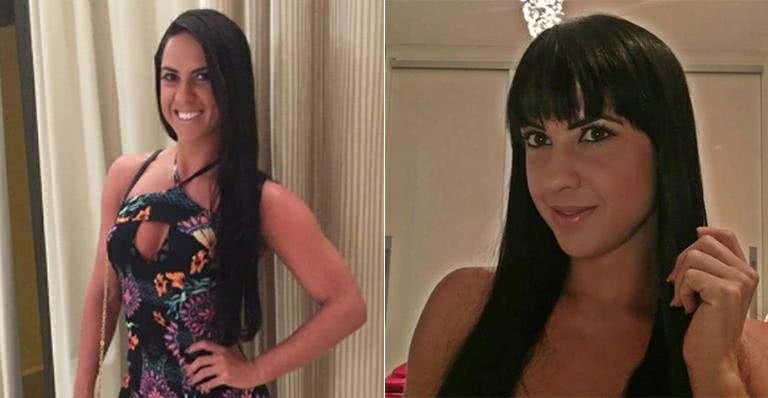 Graciele Lacerda antes e depois - Instagram/Reprodução