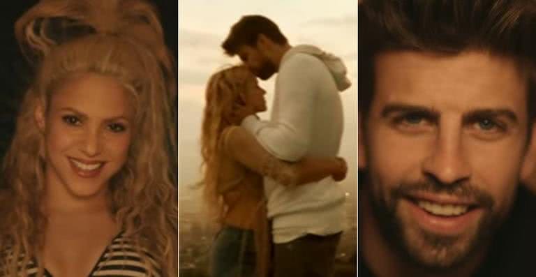 Shakira e Gerard Piqué - Reprodução / Youtube