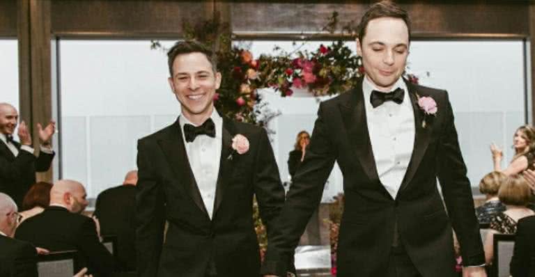 Jim Parsons se casou com Todd Spiewak - Instagram/Reprodução