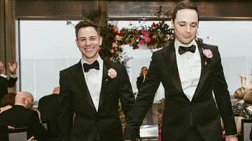 Jim Parsons se casou com Todd Spiewak - Instagram/Reprodução