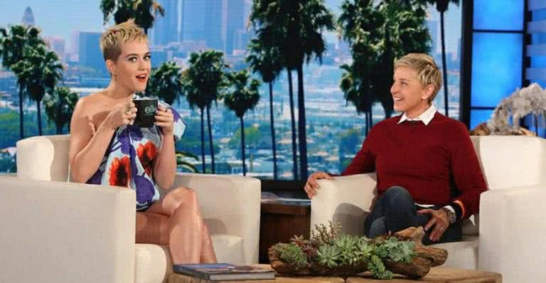 Katy Perry no programa de Ellen DeGeneres - Reprodução