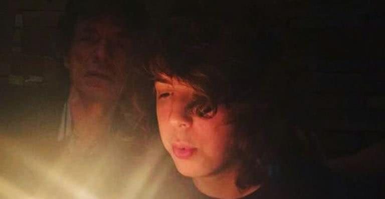 Lucas e Mick Jagger - Manoela Fragali/Instagram/Reprodução