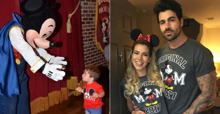 Adriana e Rodrigão levam o filho à Disney - Instagram/Reprodução