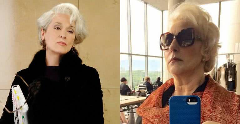 Lu Grimaldi se inspira em Meryl Streep para 'Rock Story' - Reprodução / Instagram