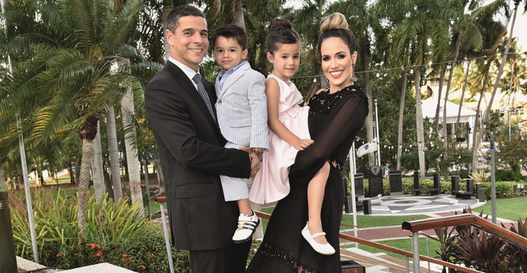 Fernanda Pontes com o amado, Diogo Boni e os herdeiros, Malu e Matheus - Bill Paparazzi