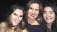 Beatriz, Fátima Bernardes e Laura - Reprodução / Instagram