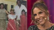 Ivete Sangalo com os pais e a irmã Cynthia - Instagram/Reprodução e Globo/Divulgação