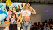 Karina Bacchi em desfile do projeto Recicla Jeans - Aguinaldo Pedro / Divulgação