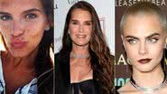 Mariana Goldfarb, Brooke Shields e Cara Delevingne - Reprodução/ Instagram/Getty Images