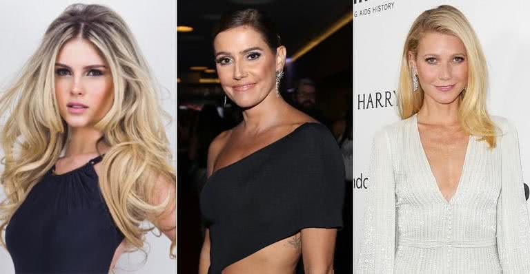 Bárbara Evans, Deborah Secco e Gwyneth Paltrow - Reprodução / Instagram; Thiago Duran / AgNews; Getty Images