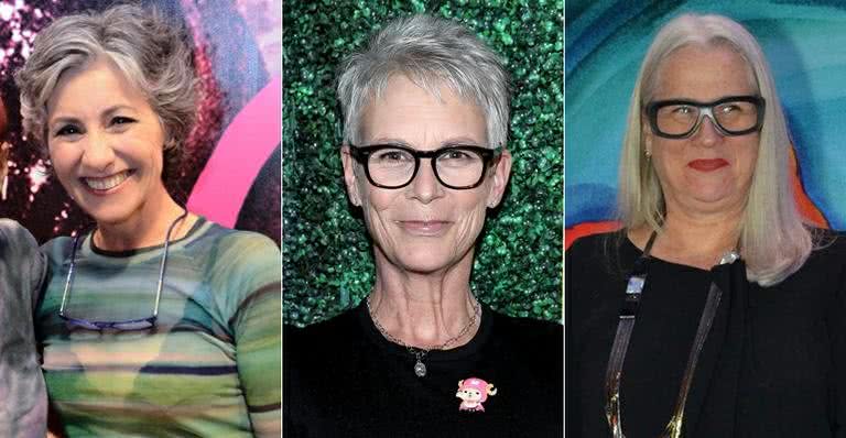 Cássia Kiss, Jamie Lee Curtis e Vera Holtz - TV Globo/Divulgação/Raphael Dias; Getty Images; Felipe Panfili e Leo Marinho / AgNews