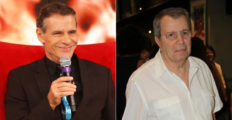 Mario Gomes e Daniel Filho - Rodrigo Belentani/SBT e AgNews