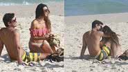 Isis Valverde: romance e carinhos em praia no Rio - Dilson Silva/ AGNews