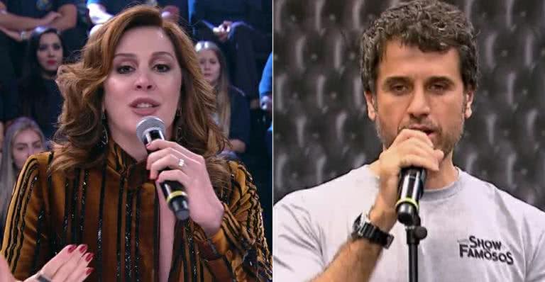 Claudia Raia e Eriberto Leão - TV Globo/Reprodução