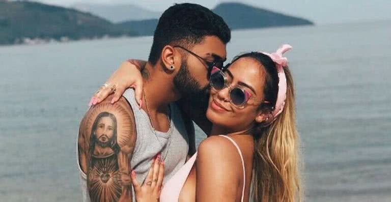 Gabriel Barbosa, o Gabigol, e Rafaella Santos - Reprodução / Instagram