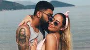 Gabriel Barbosa, o Gabigol, e Rafaella Santos - Reprodução / Instagram