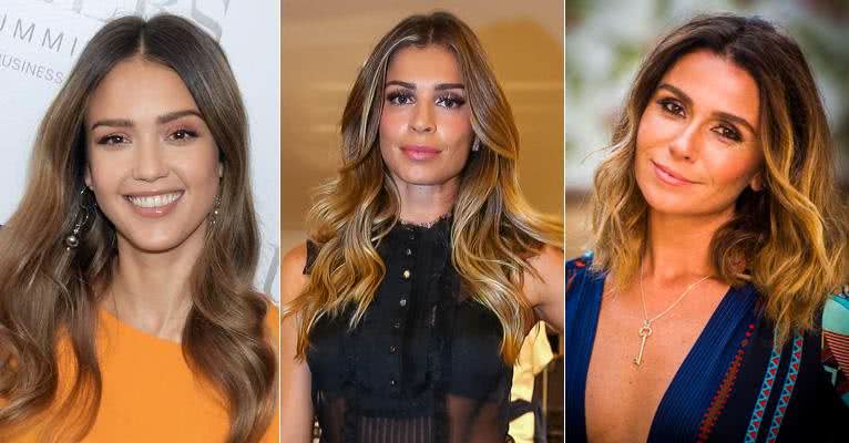 Jessica Alba, Grazi Massafera e Giovanna Antonelli - Getty Images/AgNews/TV Globo