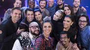 Fernanda Lima com o elenco do programa 'PopStar' - Globo / Divulgação