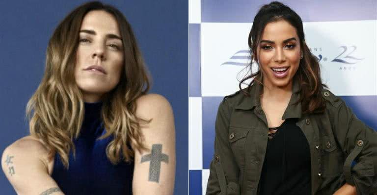 Mel C e Anitta - Divulgação e Brazil News