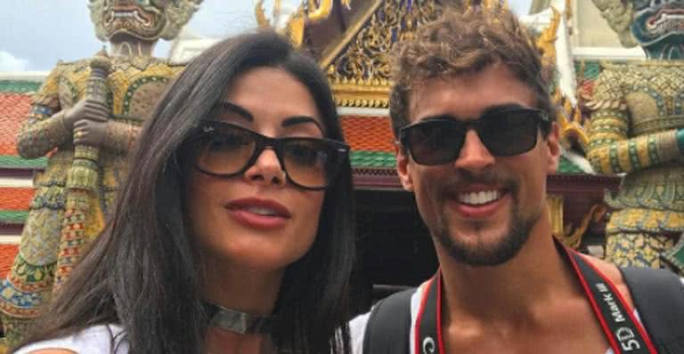 Aline Riscado e Felipe Roque - Reprodução/Instagram