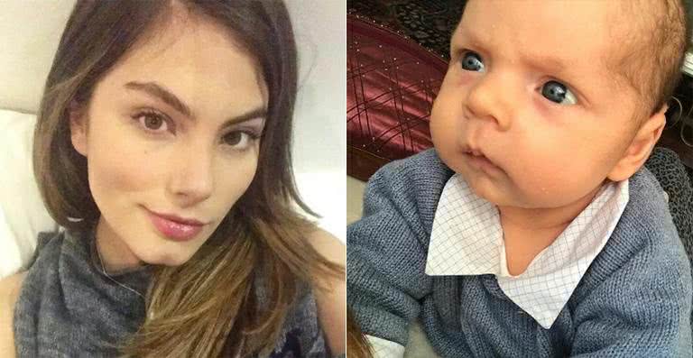 Bruna Hamú e o filho, Julio - Reprodução / Instagram