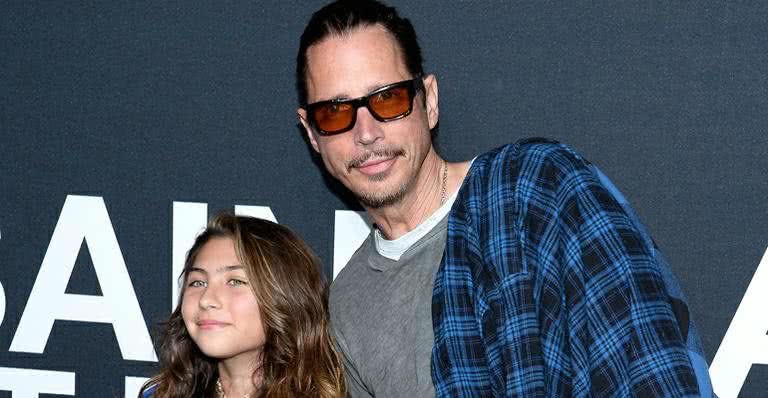 Chris Cornell e a filha, Toni - Getty Images