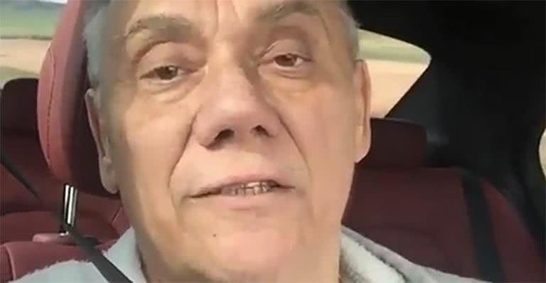 Marcelo Rezende fala aos fãs: 'Não tenho medo' - Reprodução Instagram