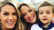 Ticiane Pinheiro e Ana Hickmann recebem a visita de Alexandre Jr - Reprodução/ Instagram