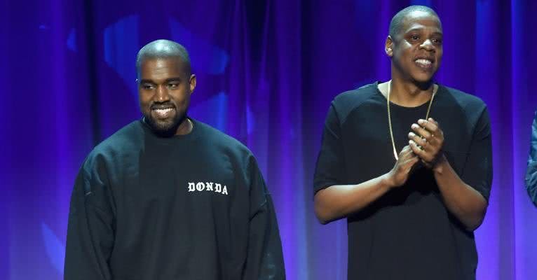 Kanye West e Jay-Z - Getty Images