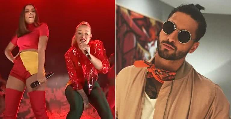 Anitta, Iggy Azalea e Maluma - YouTube/Instagram/Reprodução