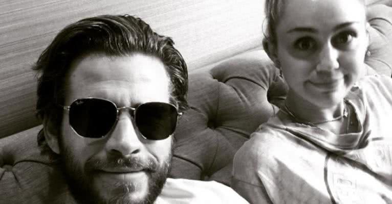 Liam Hemsworth e Miley Cyrus - Reprodução/ Instagram