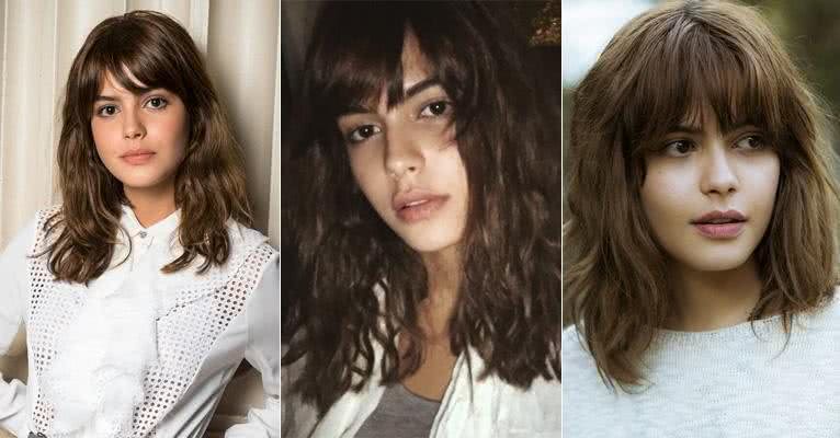 O cabelo bagunçado de Nanda, de Os Dias Eram Assim - Divulgação/TV Globo/Reprodução/Instagram