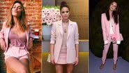 Mariana Goldfarb, Bruna Marquezine e Emily Ratajkowski - AgNews/Getty Images/Instagram