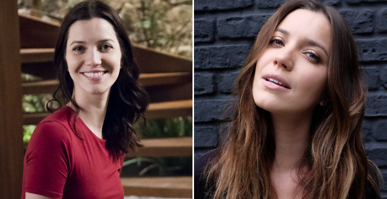 Nathalia Dill renova o visual e clareia o cabelo - Globo/Cesar Alves e Divulgação